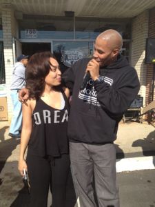 Maria More & Reec of Hot 107.9