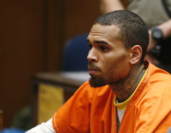 Chris Brown Court Appearance