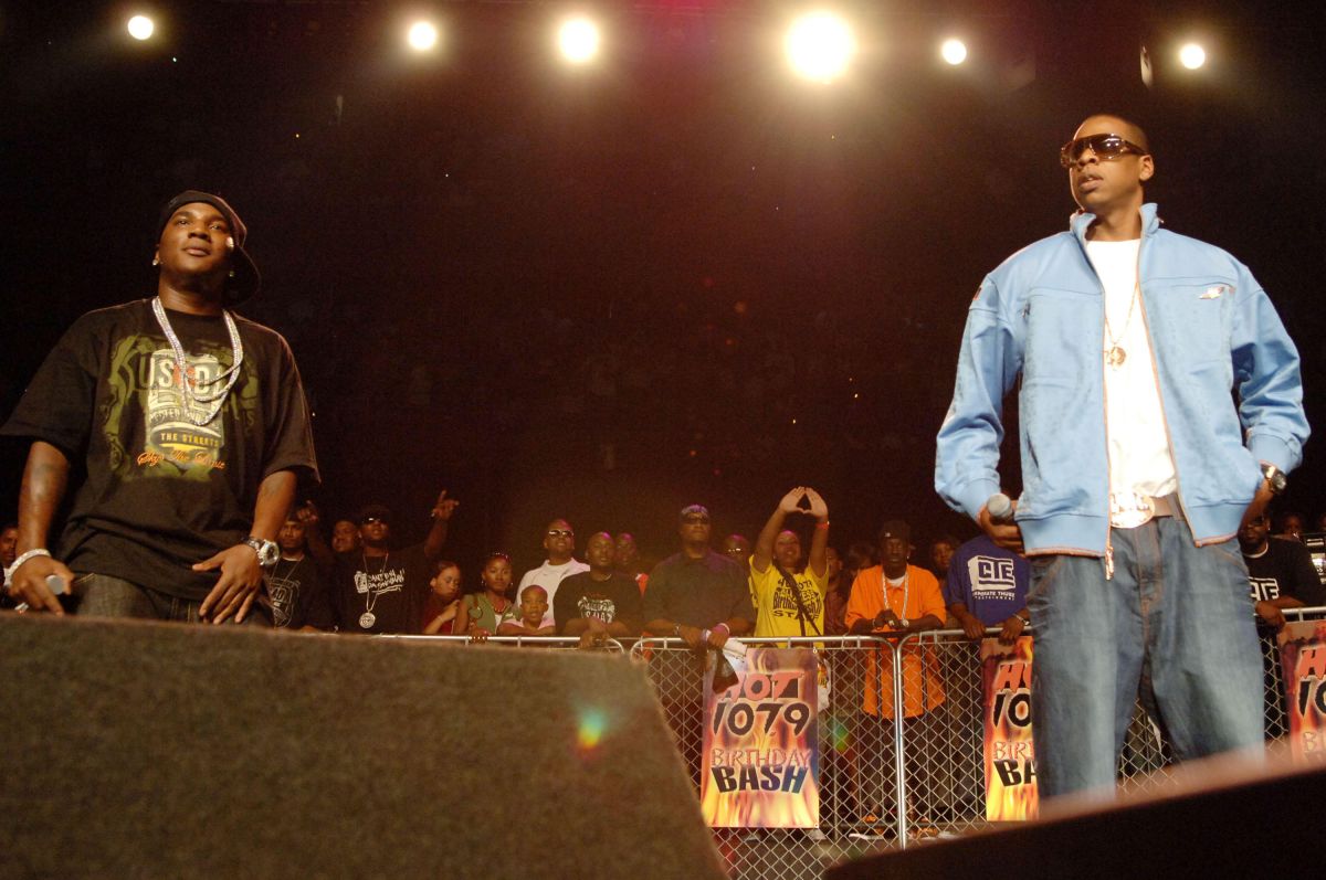 Young Jeezy and Jay Z at Birthday Bash 11