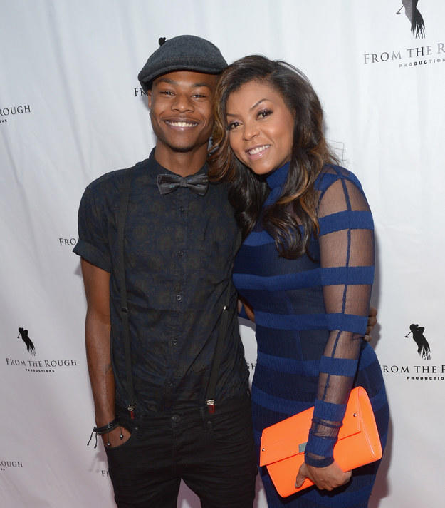 Taraji P. Henson & Her son Marcel Henson