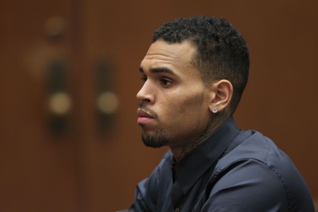 Chris Brown Court Appearance