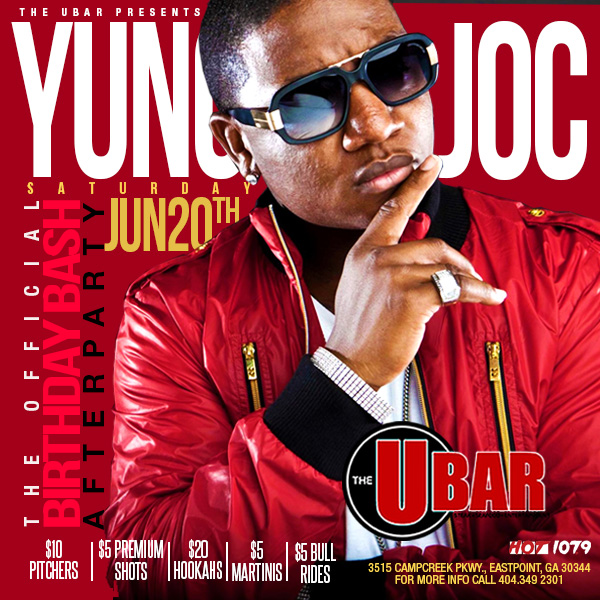 Birthday Bash after party flyers