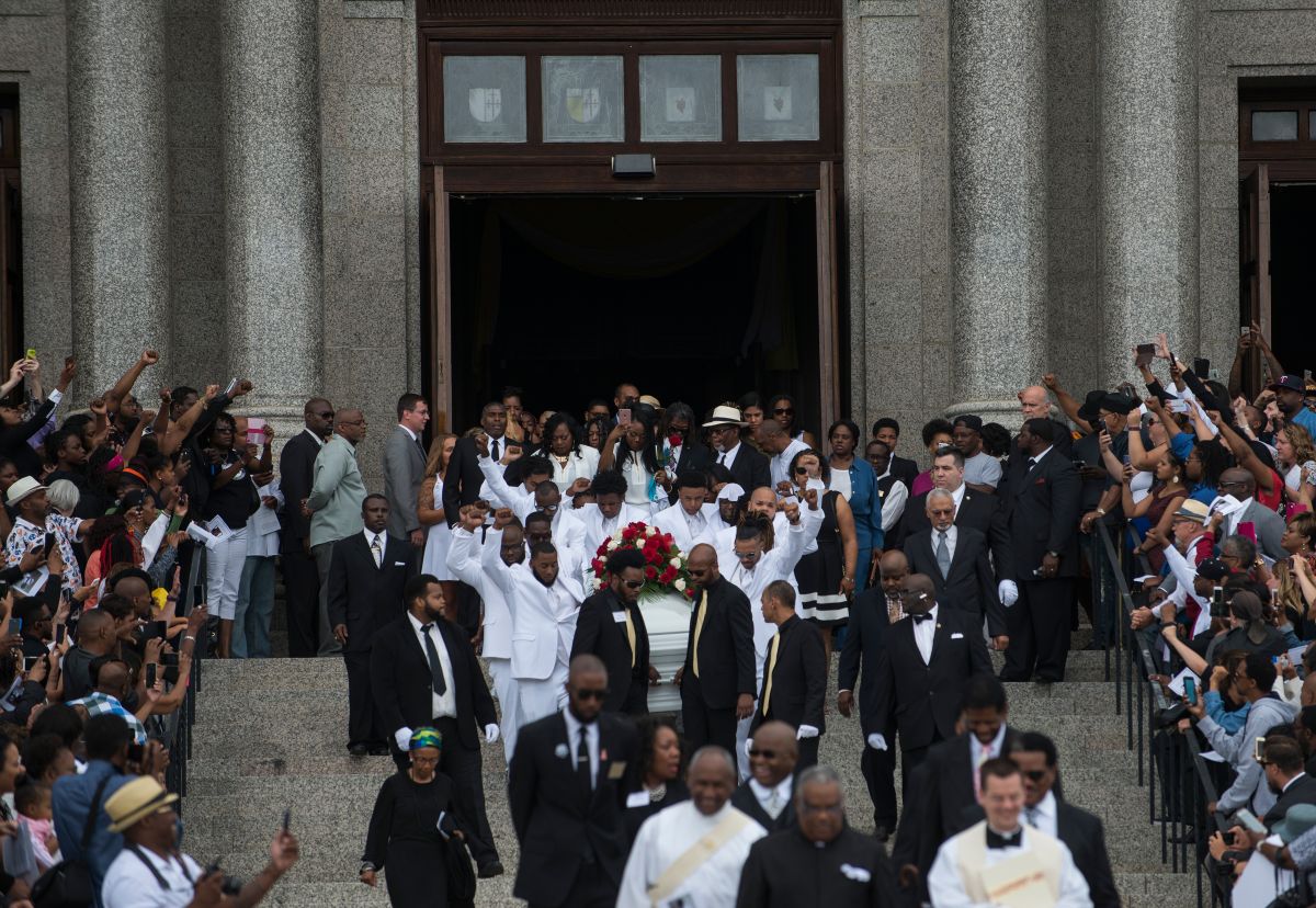 Funeral Held For MN Police Shooting Victim Philando Castile