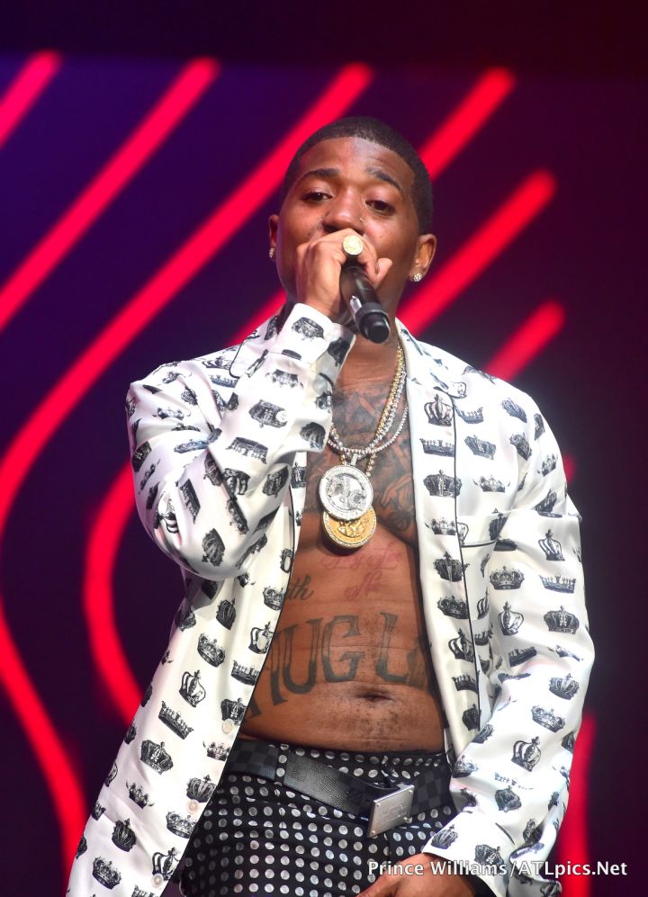 YFN Lucci at #BirthdayBashATL2017
