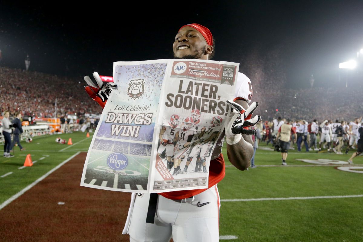 Rose Bowl Game - Oklahoma v Georgia