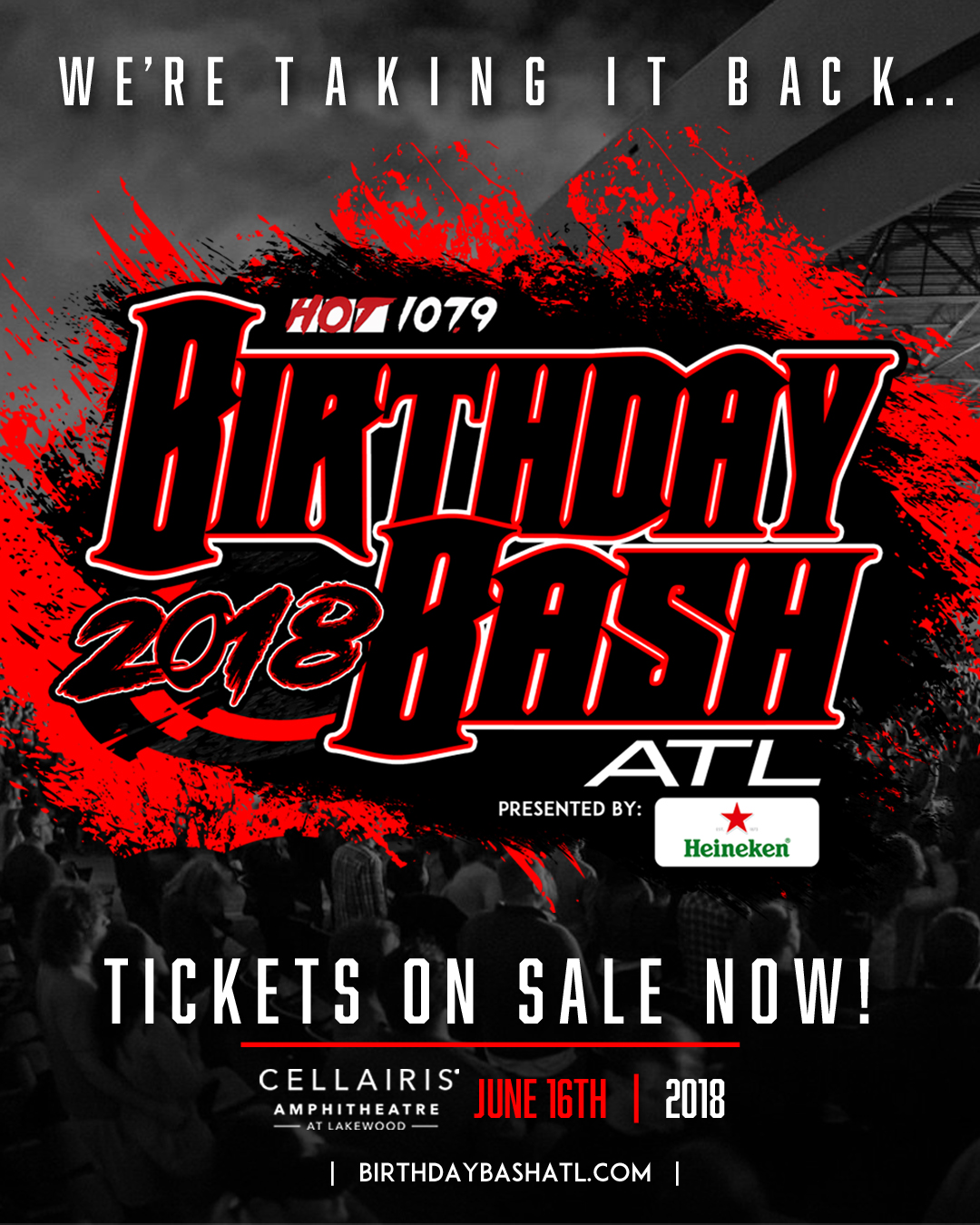 Birthday Bash ATL 2018 graphics