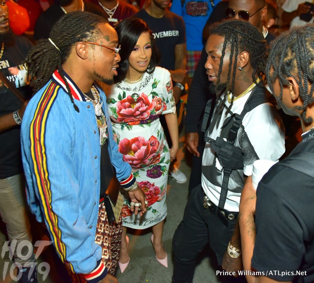 Migos Cardi B Birthday Bash ATL 2018