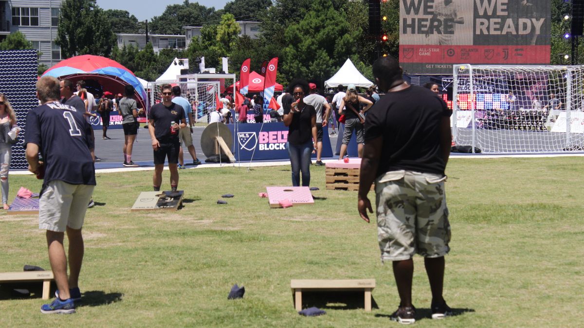 MLS Block Party Celebrity Soccer Game
