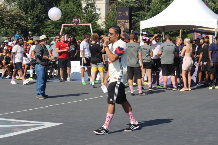 MLS Block Party Celebrity Soccer Game