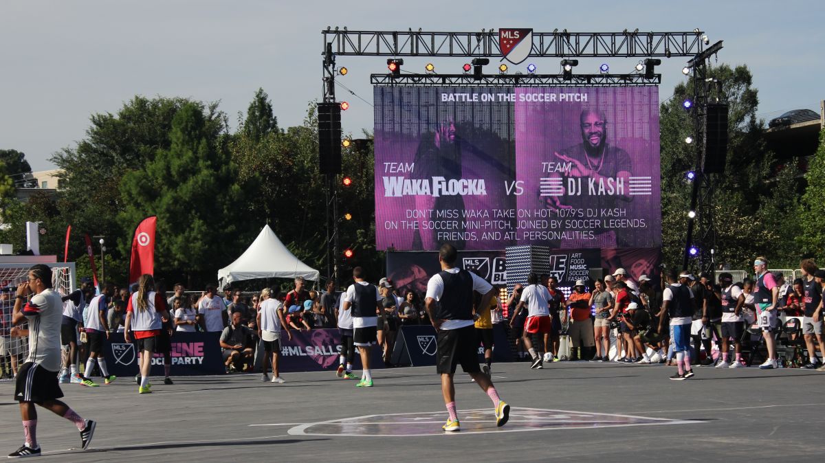 MLS Block Party Celebrity Soccer Game