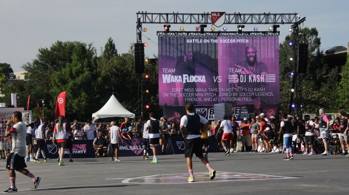 MLS Block Party Celebrity Soccer Game