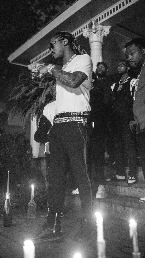 6lack & Future on the Set Of East Atlanta Love Letter Music Video