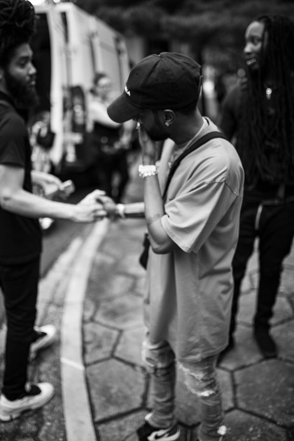 6lack & Future on the Set Of East Atlanta Love Letter Music Video