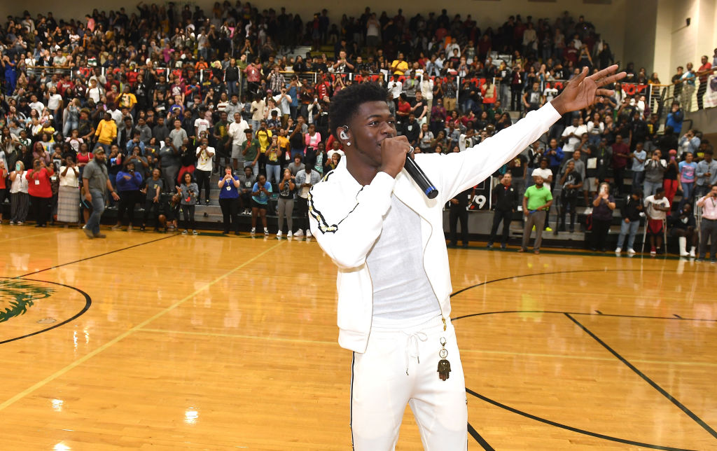 Lil Nas X Surprise Visit To Lithia Springs High School