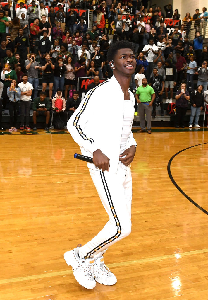 Lil Nas X Surprise Visit To Lithia Springs High School
