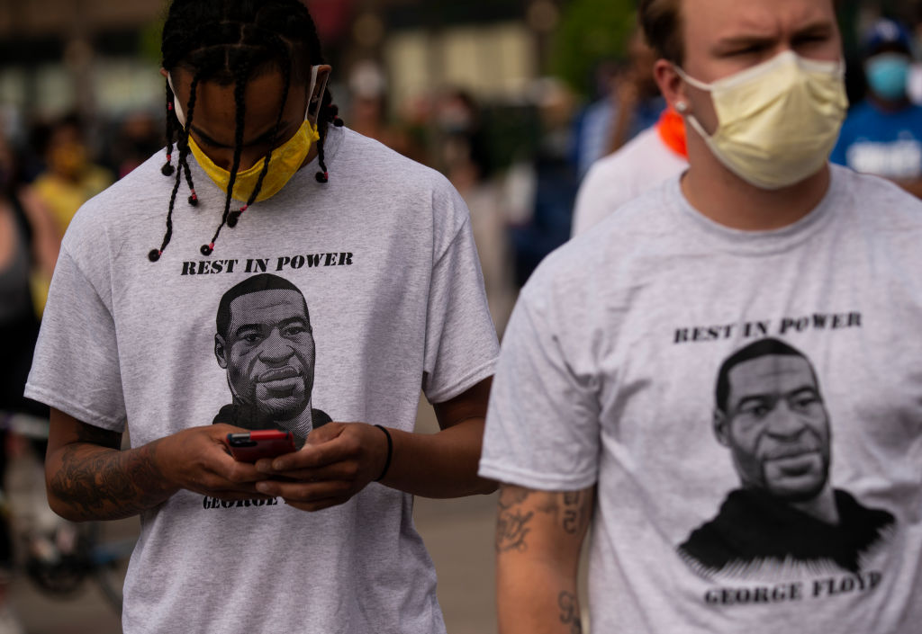 'I Can't Breathe' Protest Held After Man Dies In Police Custody In Minneapolis