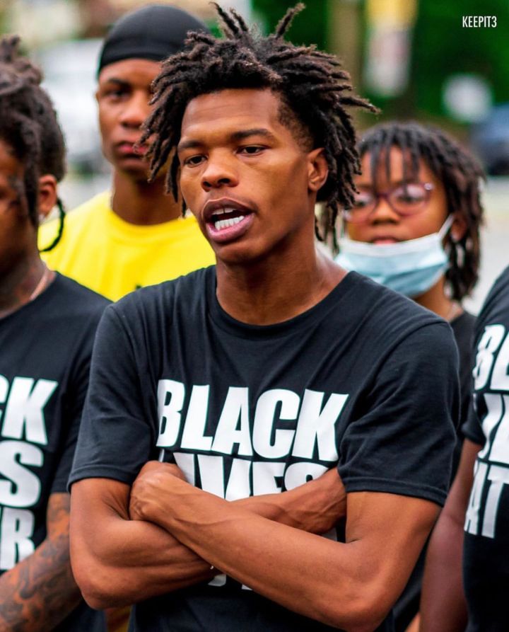 Lil Baby Protesting With The People