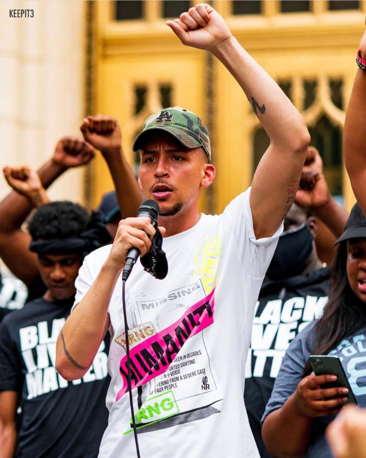 Lil Baby Protesting With The People