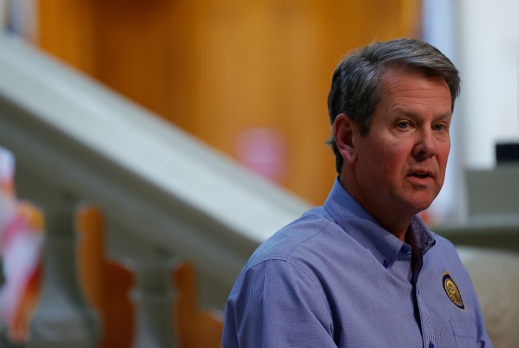 Georgia Governor Brian Kemp Holds Coronavirus Press Conference