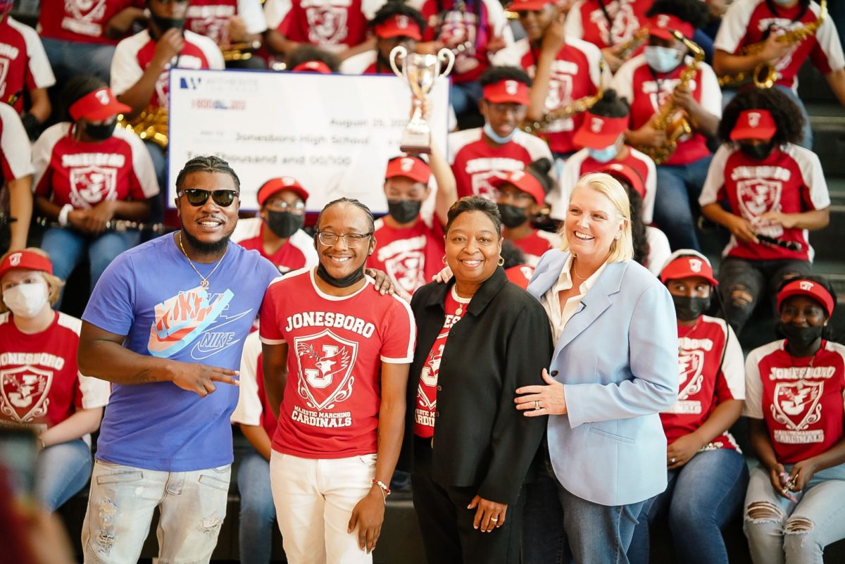 1-800-TruckWreck & Radio One Atlanta award $10,000 to 3 area High School Bands