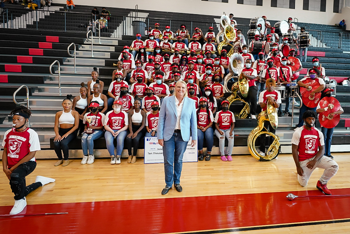 1-800-TruckWreck & Radio One Atlanta award $10,000 to 3 area High School Bands