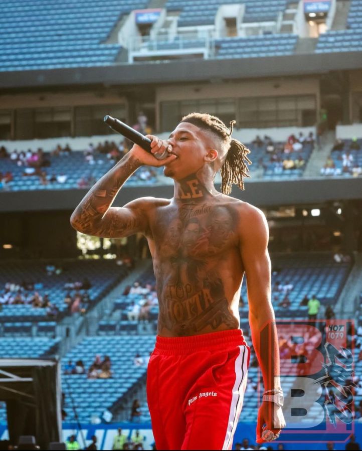 NLE Choppa at Birthday Bash ATL 2022