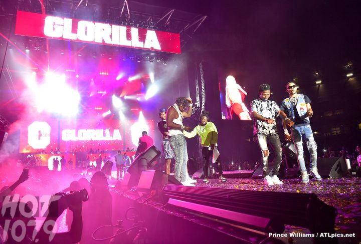 Glorilla Stage Visual