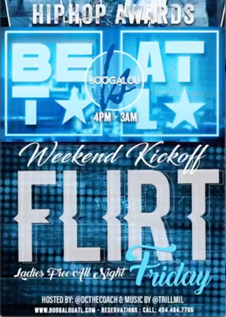 MV Palmer Entertainment | BET Hip Hop Awards Weekend At Boogalou ATL