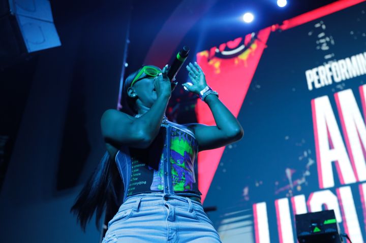 Amy Luciano Performs At Birthday Bash ATL 2023 Showcase