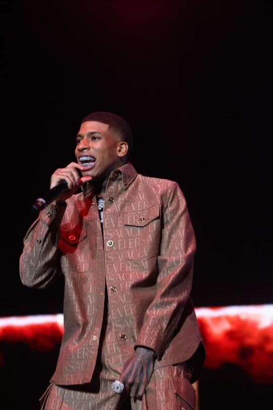 NLE Choppa at Birthday Bash ATL 2023