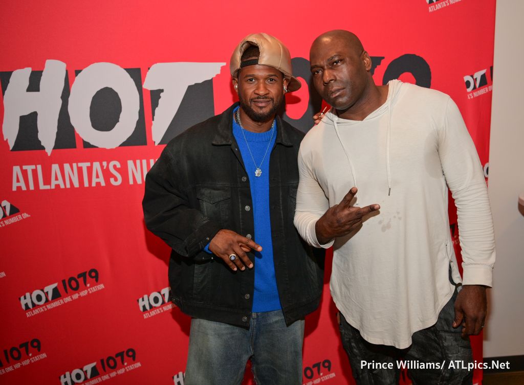 Usher Exclusive Meet N' Greet + Interviews