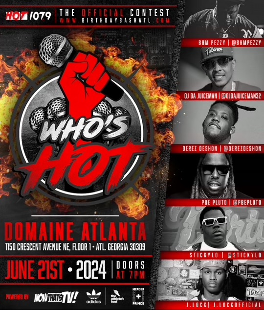 Who's Hot Updated Graphic June 18 2024