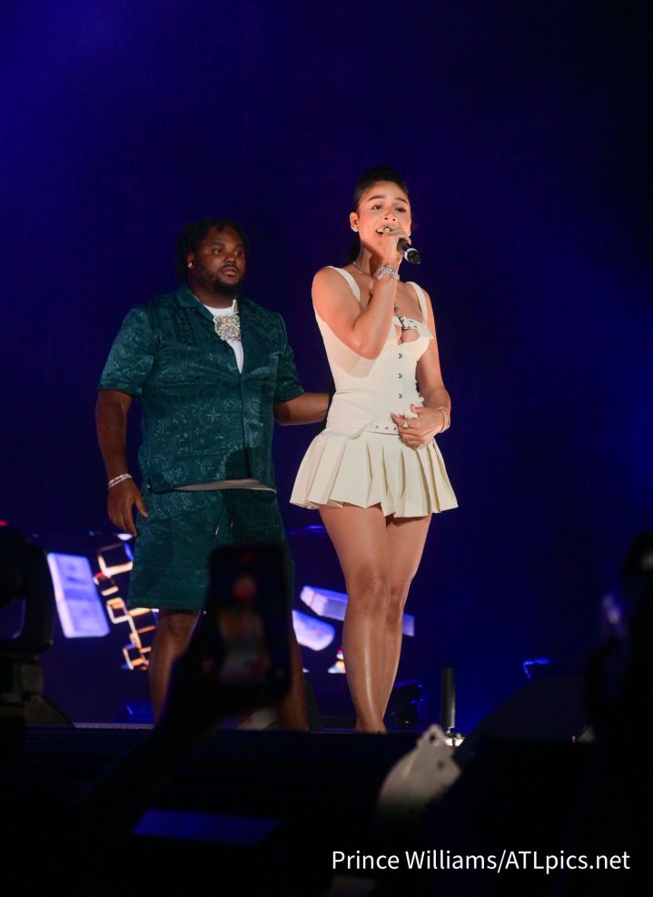 Tee Grizzley and Mariah The Scientist Performs At Birthday Bash ATL 2024