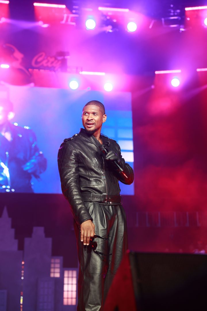 Latto Brings Out Usher To Perform At Birthday Bash ATL 2024
