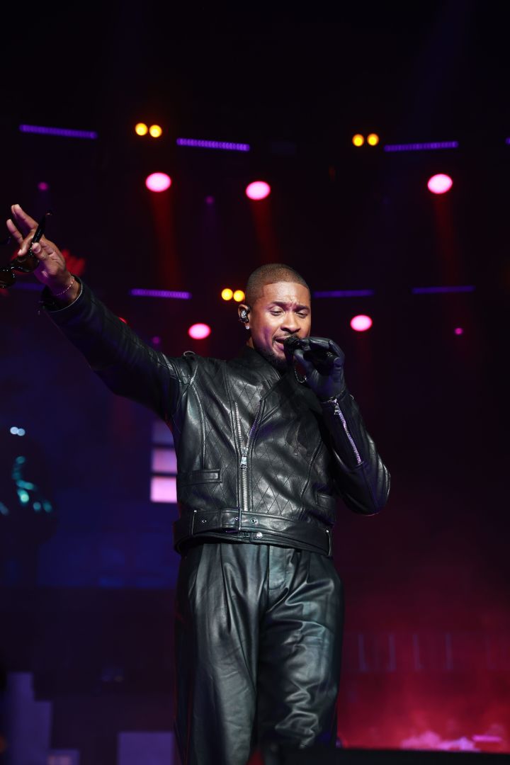 Latto Brings Out Usher To Perform At Birthday Bash ATL 2024