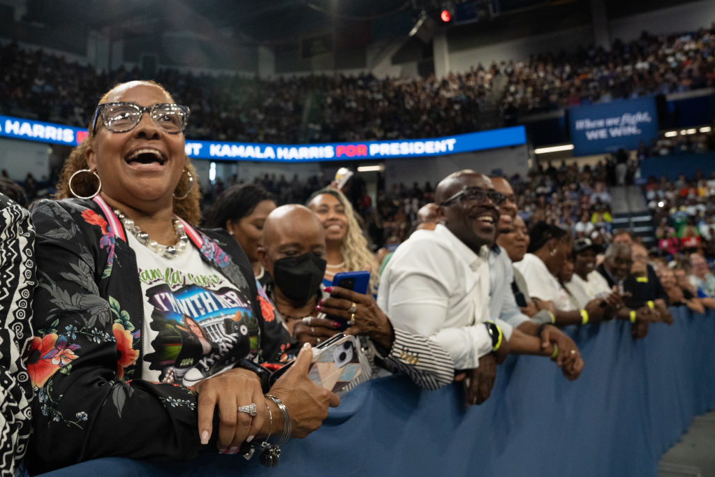 Kamala Harris Holds Campaign Rally In Atlanta
