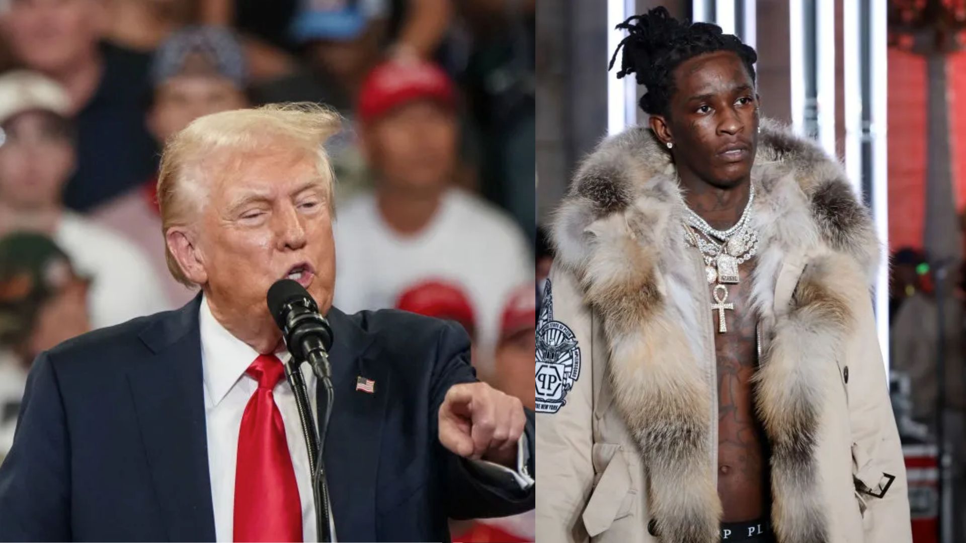 Donald Trump On Young Thug, "He Needs to Be Treated Fairly" [Video]