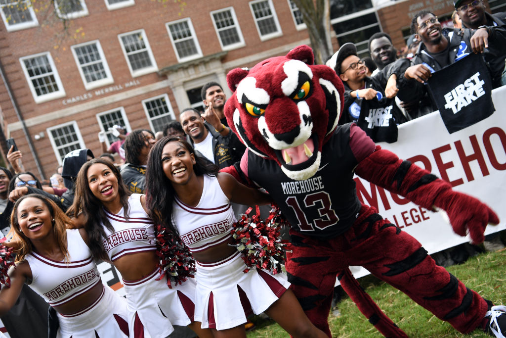 ESPN First Take At Clark Atlanta University And Morehouse College