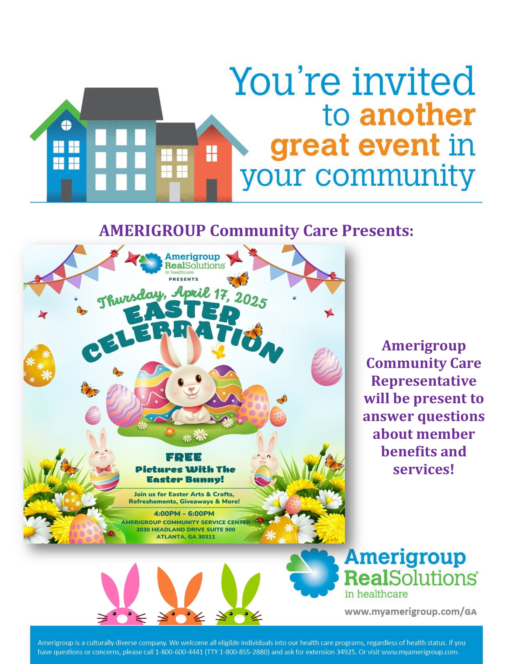 Amerigroup April 2025 Events