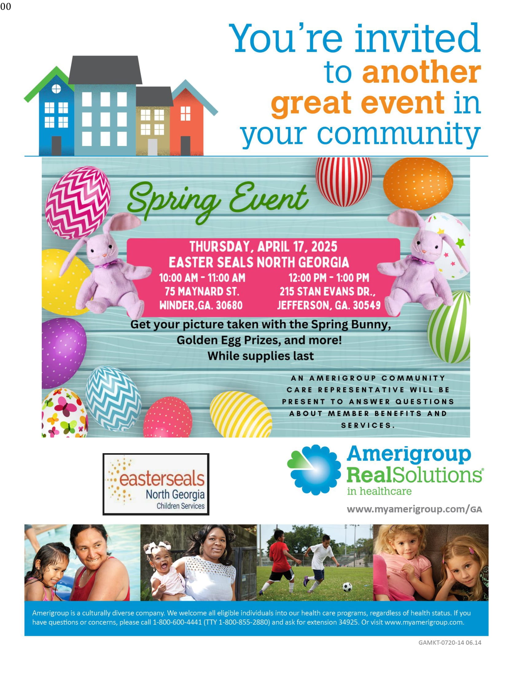 Amerigroup April 2025 Events
