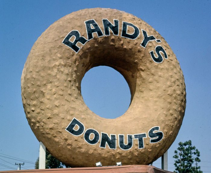 1990s America - Randy's Donuts, Inglewood, California 1991