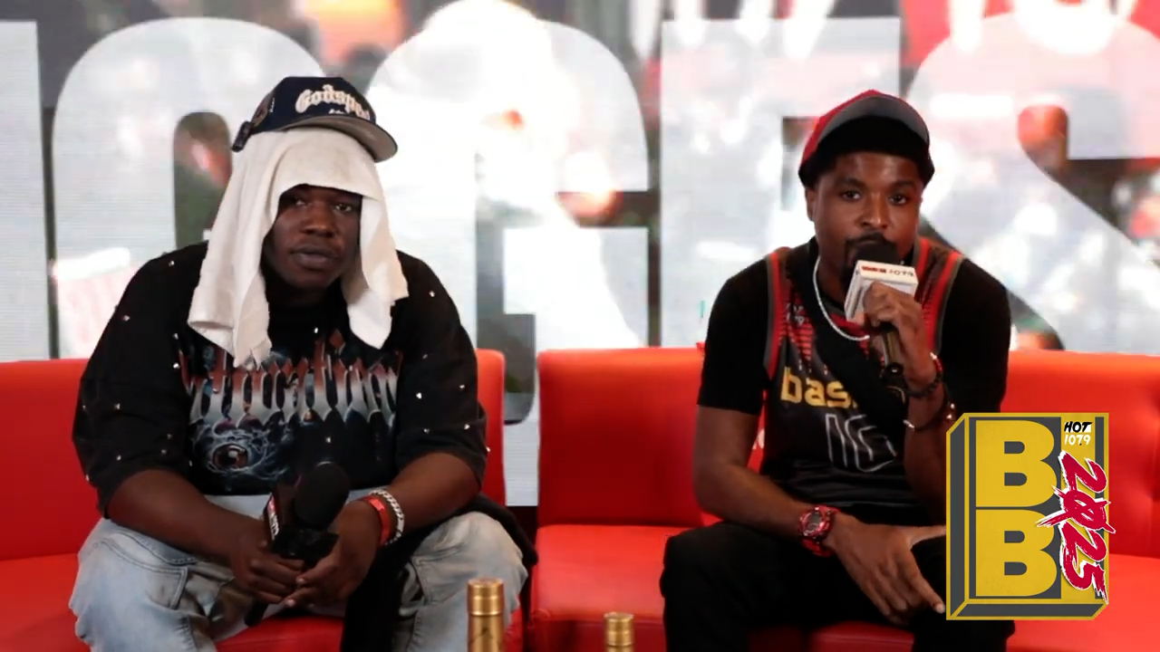 Saint Lamaar Backstage At Birthday Bash 2025