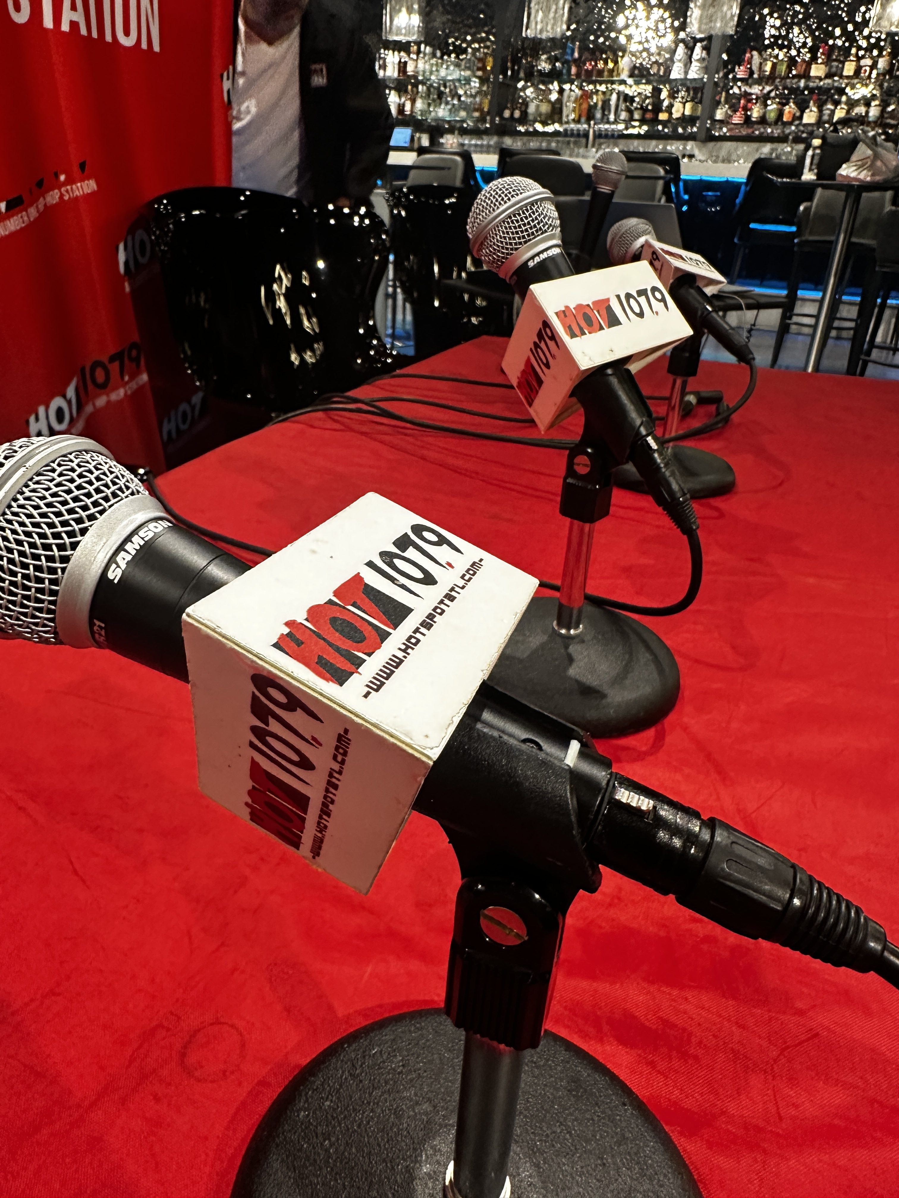 Hot 107.9 & The Morning Hustle At Harolds Chicken and Ice Bar - Panola