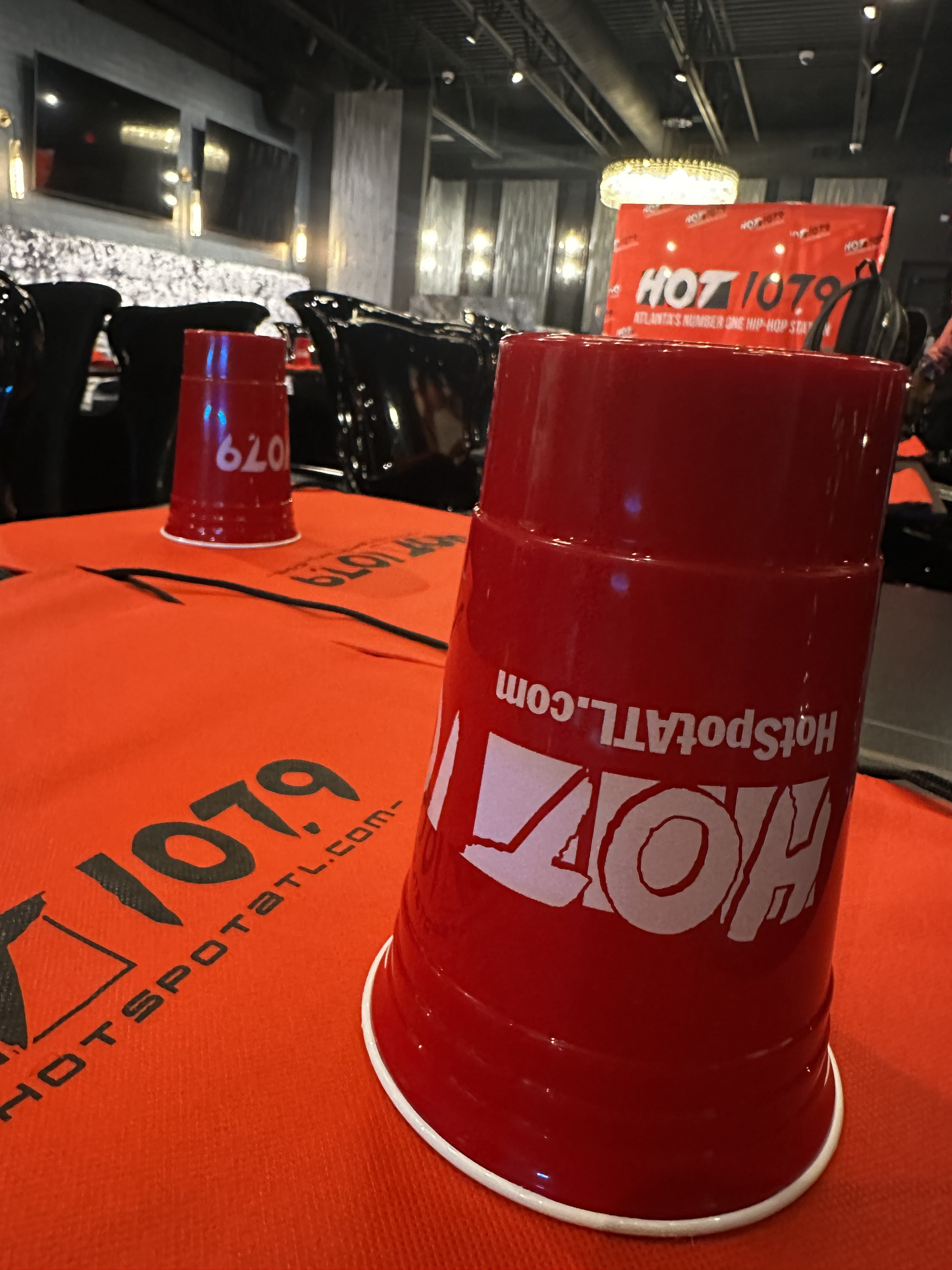 Hot 107.9 & The Morning Hustle At Harolds Chicken and Ice Bar - Panola