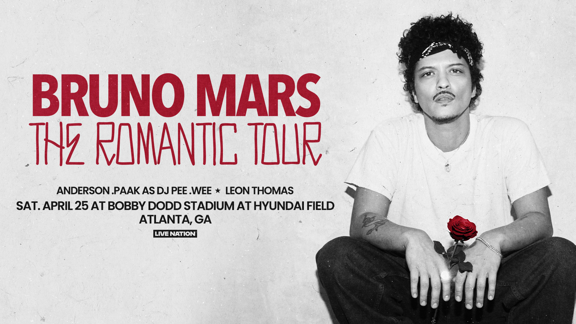 Bruno Mars - The Romantic Tour ATL